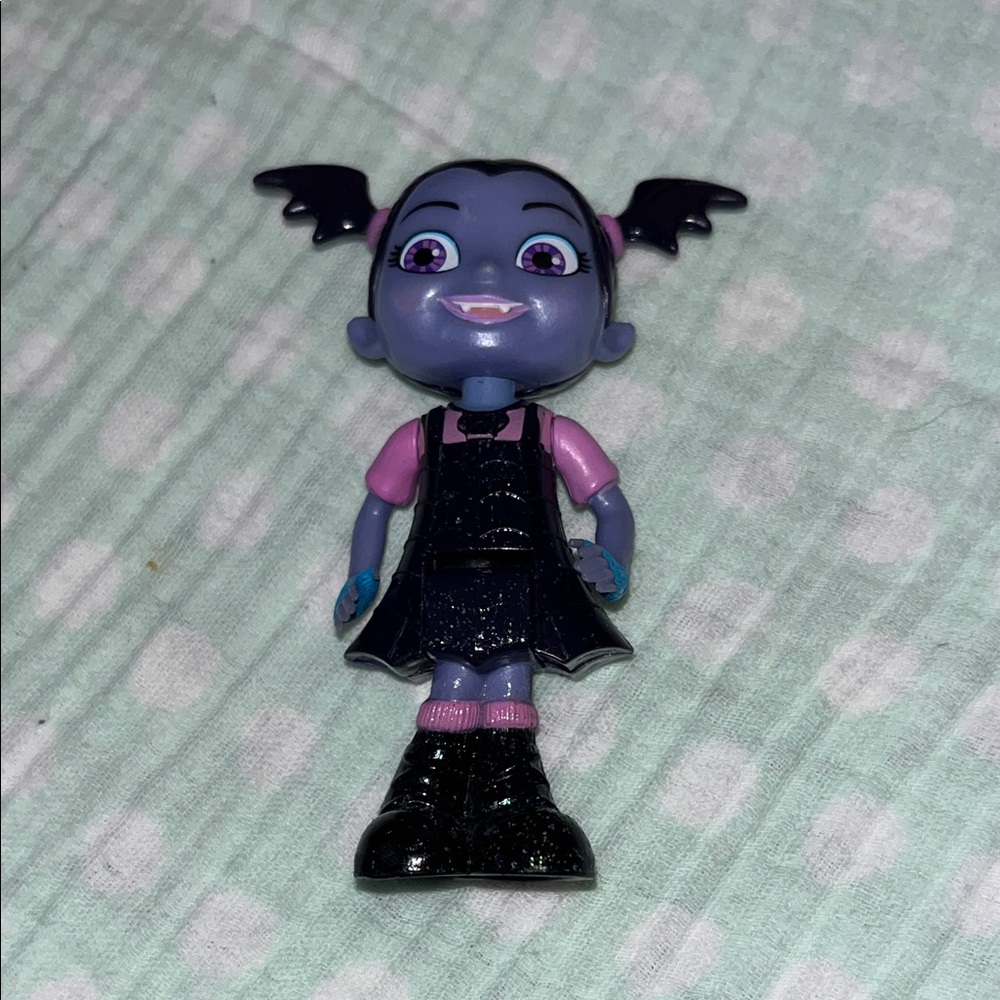 Vampire Doll with Pink and Black Outfit